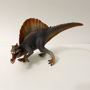 2014 Shleich Spinosaurus Dinosaur Action Figure 'D-73527 Articulated Jaw